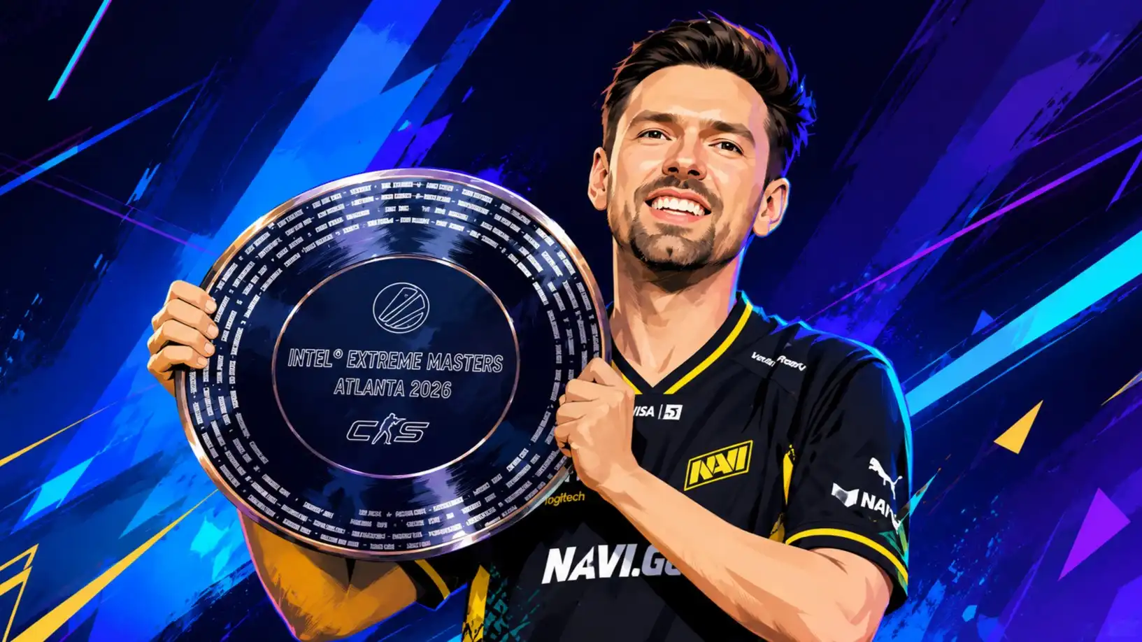 NAVI Win IEM Atlanta 2026: B1ad3 Calls Grand Final “Very Nervous” as w0nderful Earns MVP